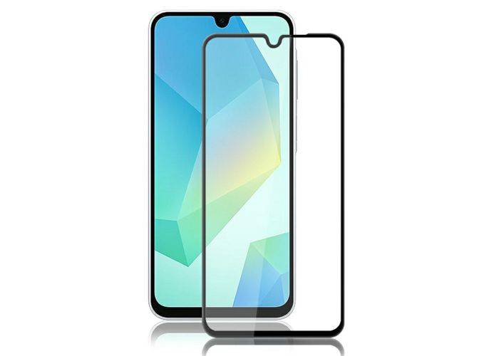 Samsung Galaxy A16 5G - Azmaro Premium hærdet beskyttelsesglas - Komplet dækning