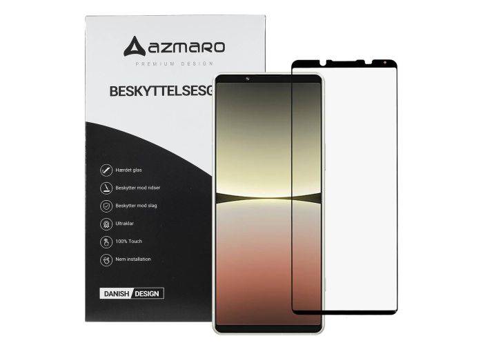 Sony Xperia 5 IV 5G - Azmaro Premium hærdet beskyttelsesglas - Komplet dækning