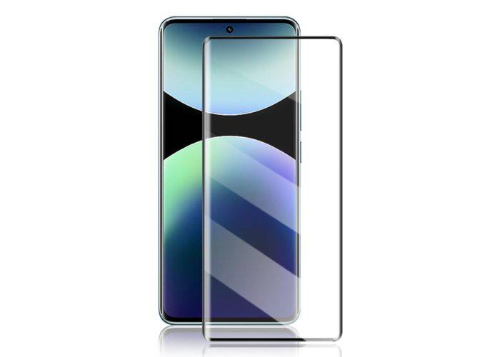 Xiaomi Redmi Note 14 5G - Azmaro Premium hærdet beskyttelsesglas - Komplet dækning