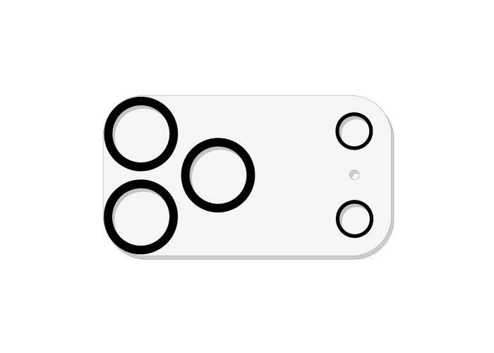 iPhone 17 Pro - Hærdet beskyttelsesglas til KAMERALINSEN