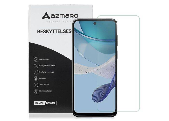 Motorola Moto G53 5G - Azmaro Ultra clear hærdet beskyttelsesglas - Transparent