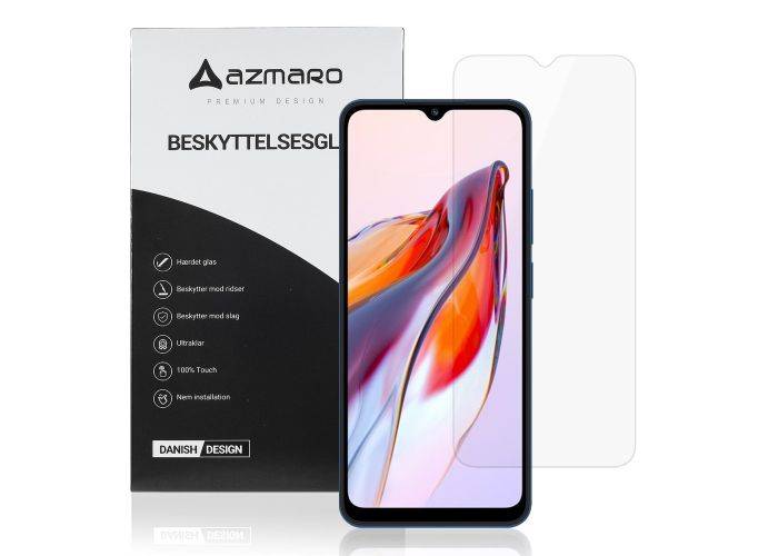 Xiaomi Redmi 12C - Azmaro Ultra clear hærdet beskyttelsesglas - Transparent