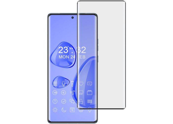 Motorola Moto Edge 40 Pro 5G - IMAK hærdet beskyttelsesglas med komplet dækning
