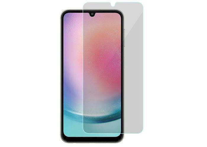 Samsung Galaxy A24 4G - Privacy hærdet beskyttelsesglas med komplet dækning