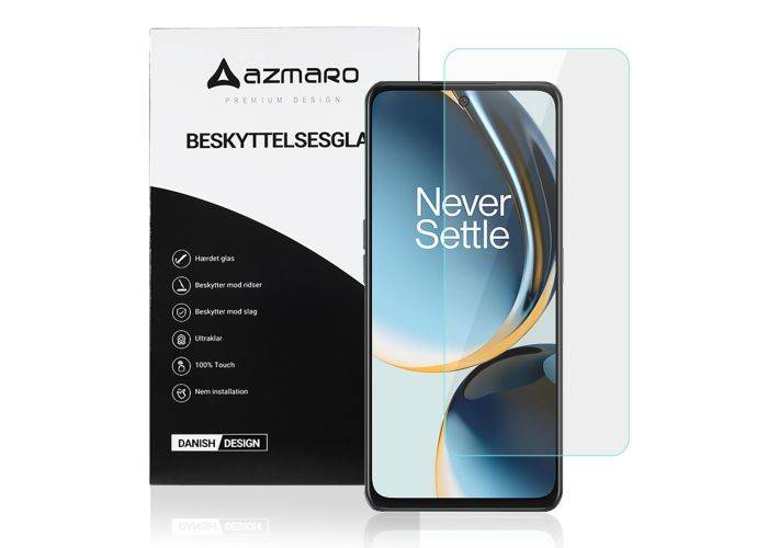 OnePlus Nord N30 5G / CE 3 Lite 5G - Azmaro Ultra clear hærdet beskyttelsesglas - Transparent