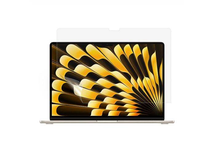 MacBook Air 15 M5/M4/M3/M2 (2026/2025/2024/2022) - Ultratynd PET beskyttelsesfilm