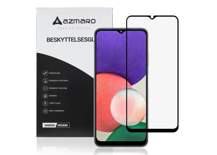 Samsung Galaxy A25 - Azmaro Premium hærdet beskyttelsesglas - Komplet dækning
