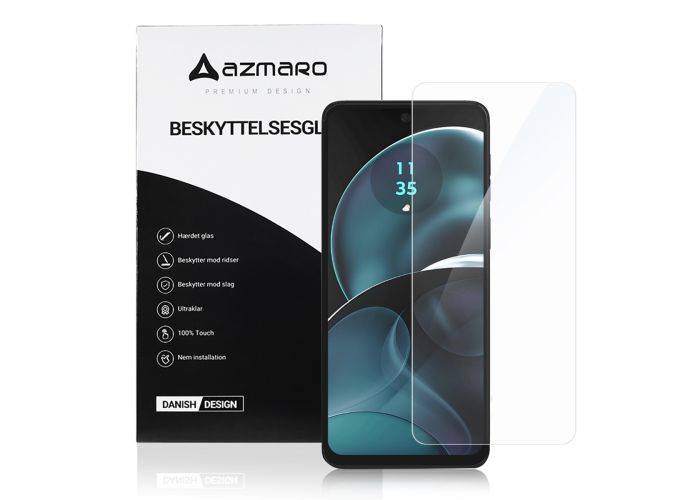 Motorola G14 - Azmaro Ultra clear hærdet beskyttelsesglas - Transparent