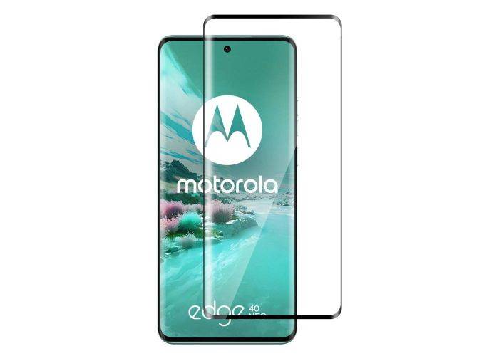 Motorola Edge 40 Neo 5G - Hærdet beskyttelsesglas med komplet dækning