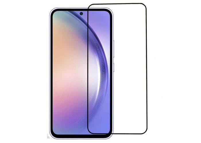 Samsung Galaxy A55 5G - Hærdet beskyttelsesglas med komplet dækning