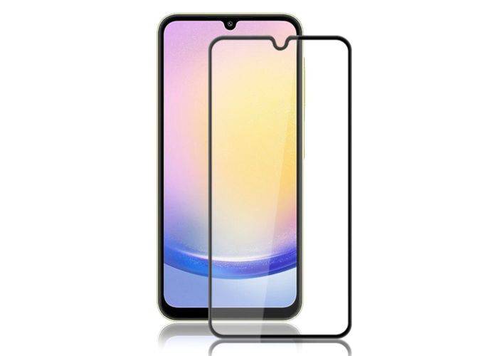 Samsung Galaxy A25 5G - AMORUS Premium hærdet beskyttelsesglas med komplet dækning