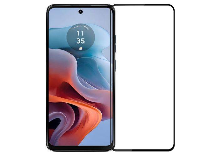 Motorola G24 Power - Premium hærdet beskyttelsesglas med komplet dækning