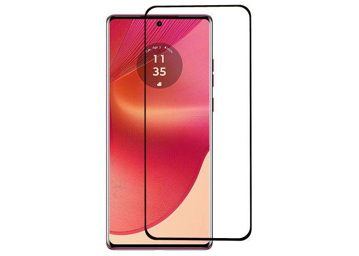 Motorola Edge 50 Fusion - Hærdet beskyttelsesglas med komplet dækning