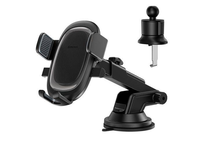 Baseus Ultracontrol Pro 2-i-1 bilholder - Sort