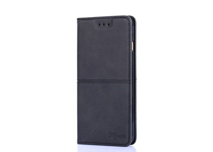 OnePlus Nord N10 5G - Flip Læder cover / pung - Sort