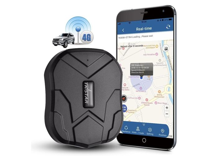 4G GPS Smart Tracker til biler med audio - Magnetisk - 5000mAh batteri
