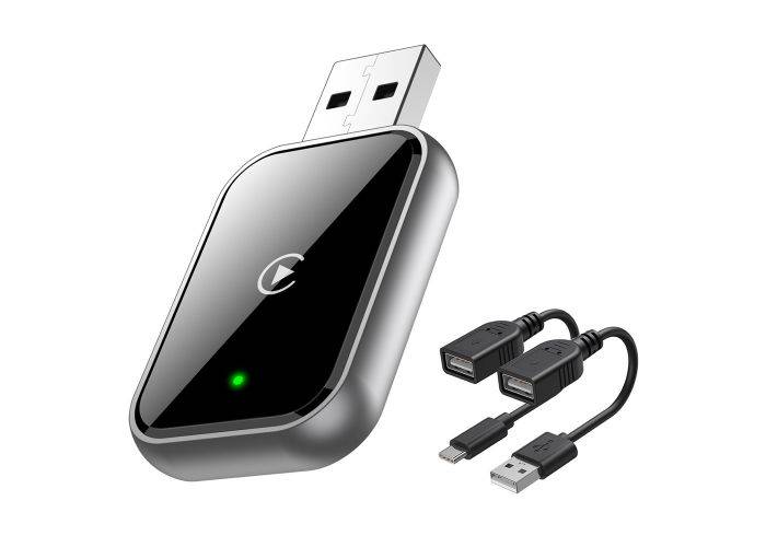 Trådløs Bluetooth carplay kompatibel USB adapter - iOS/Android