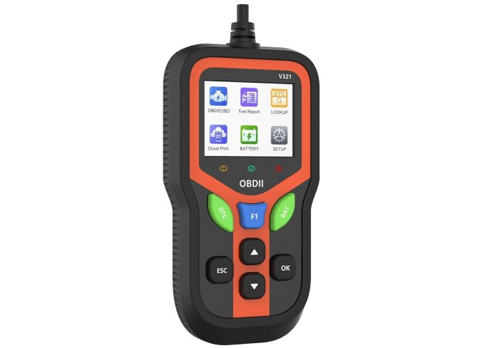 Bildiagnosescanner / fejlkodelæser med digital display 2.4"