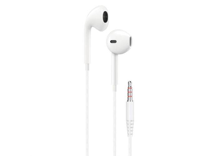 Dudao X10S Høretelefoner m/ 3.5mm stik - Med mikrofon og kontrolpanel - Hvid