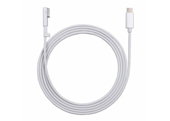 Type-C til MagSafe 1 (L-stik) adapter kabel - 1.7m - Passer til 61/87W opladere