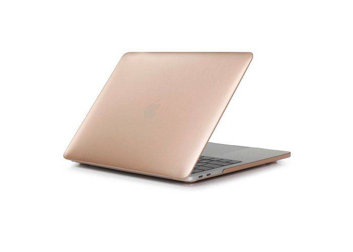 MacBook Air 13 (2020/2019//2018) - Hard cover front+bagside - Guld