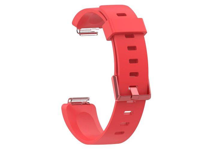Fitbit Inspire / Inspire HR - Silikone rem - Str. S - Rød