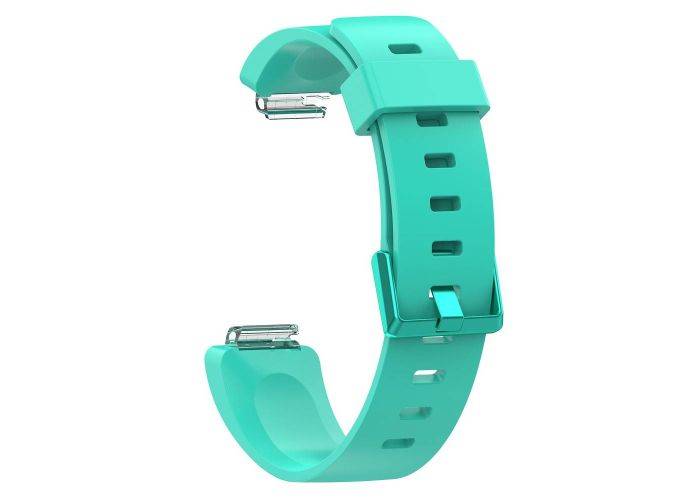Fitbit Inspire / Inspire HR - Silikone rem - Str. S - Cyan