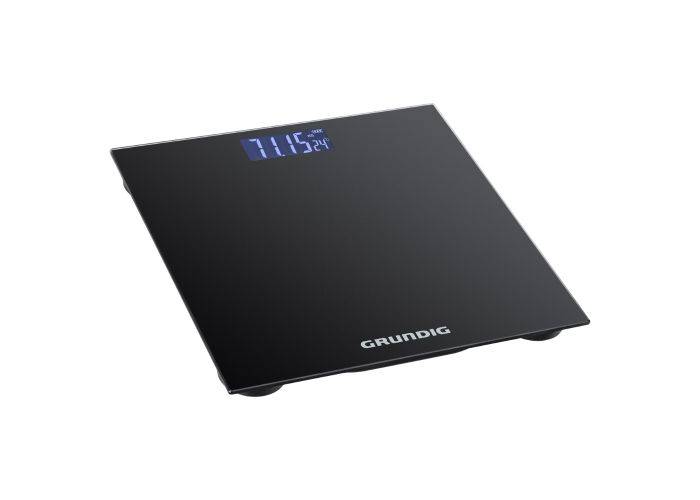 Grundig digital personvægt - max 180 kg - Sort