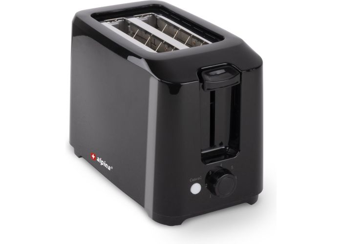 Alpina brødrister 700W - 7 Indstillinger - Sort