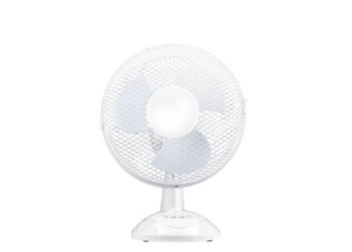 Lifetime Air bordventilator Ø23cm / 22W & Justerbar vinkel - Hvid