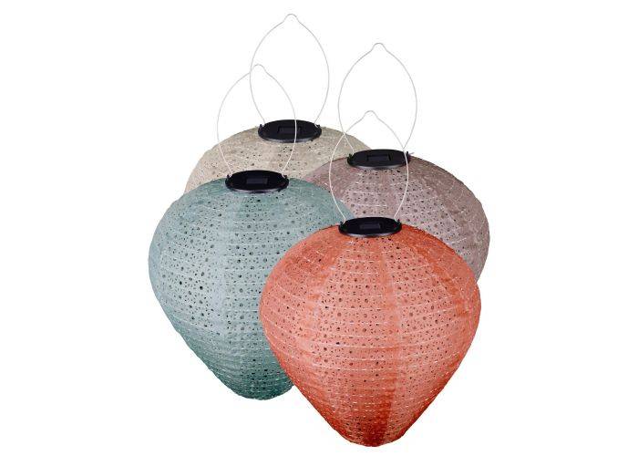 Arti Casa LED solcelle lanternelampe - Ass. Farve