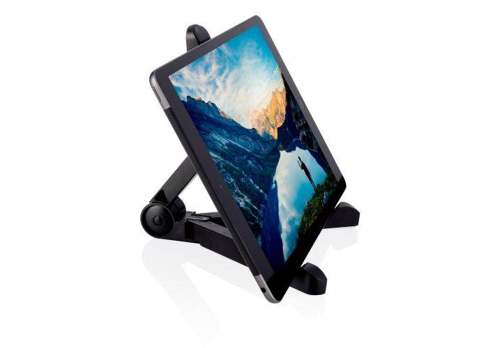 Grundig iPad / tablet holder - sammenklappelig & justerbar vinkel 7-14"