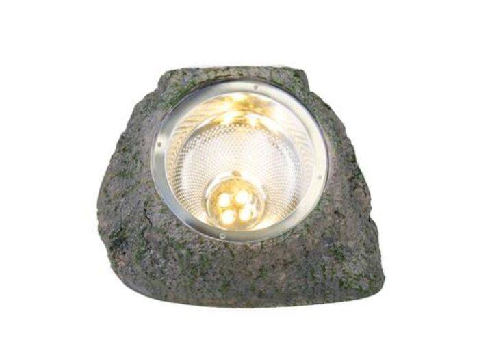 Arti Casa "Solar Stone" solcellelampe - Varm hvid - Automatisk lysfunktion
