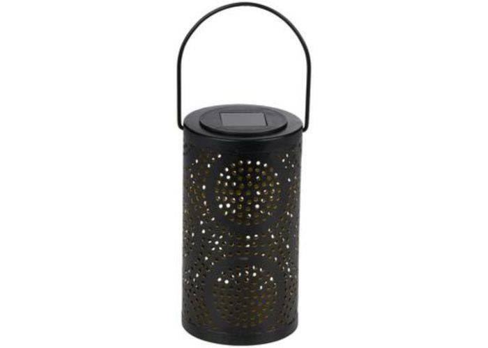 Arti Casa Solcelle lanterne Ø9xH16 cm - Vandtæt - Sort