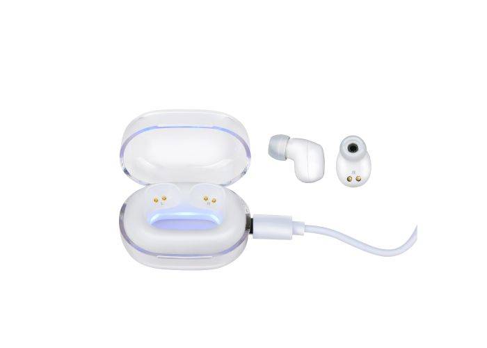 Grundig compact TWS Earbuds med ladeetui - Hvid