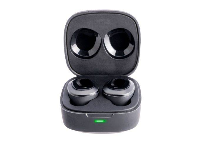 Grundig TWS Bluetooth Earbuds med 450mAh ladeetui - Sort