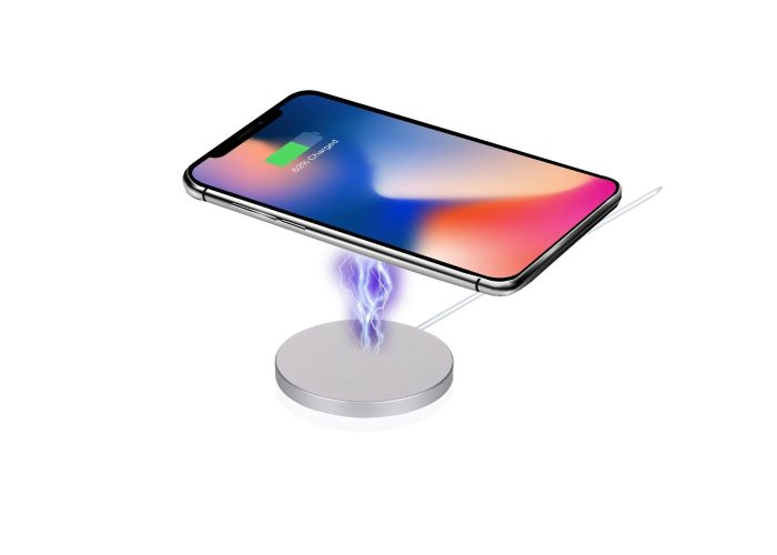 Grundig USB-C Trådløs magnetisk oplader 15W - Magsafe kompatibel - Hvid