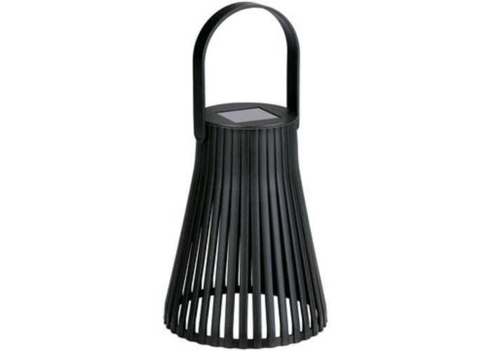 Arti Casa LED solcelle lanterne Ø11xH22cm - Sort