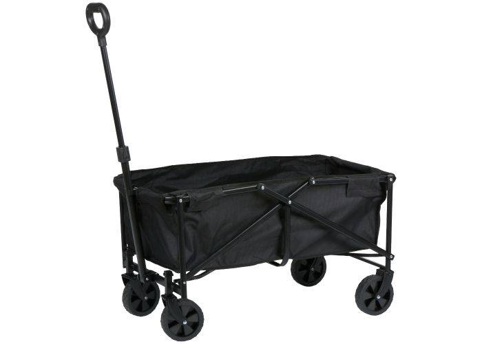 Camp Active foldbar trækvogn - max 50kg - Sort