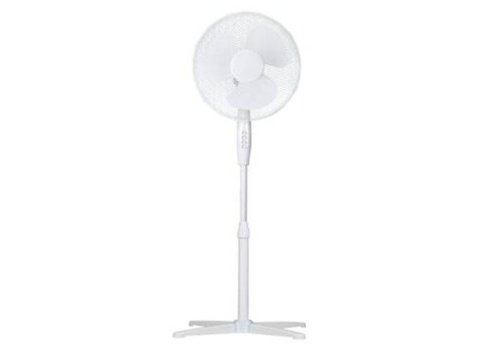 Lifetime Air gulvventilator Ø40cm / 45W / H:125 cm - Hvid