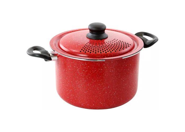 Royalty Line Støbt alu Pastagryde ø24 cm / 5.7L - Alle typer komfur - Rød