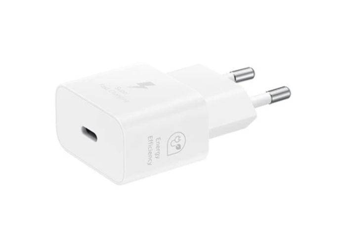 Original Samsung T2510EWEGEU GaN USB-C oplader / adapter 25W - Bulk - Hvid