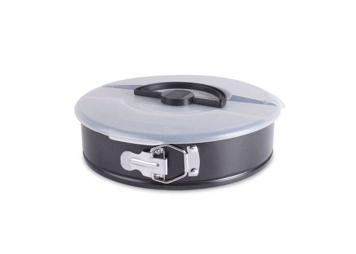 Royal springform med låg - Ø20 cm - Non-slip belægning - Sort