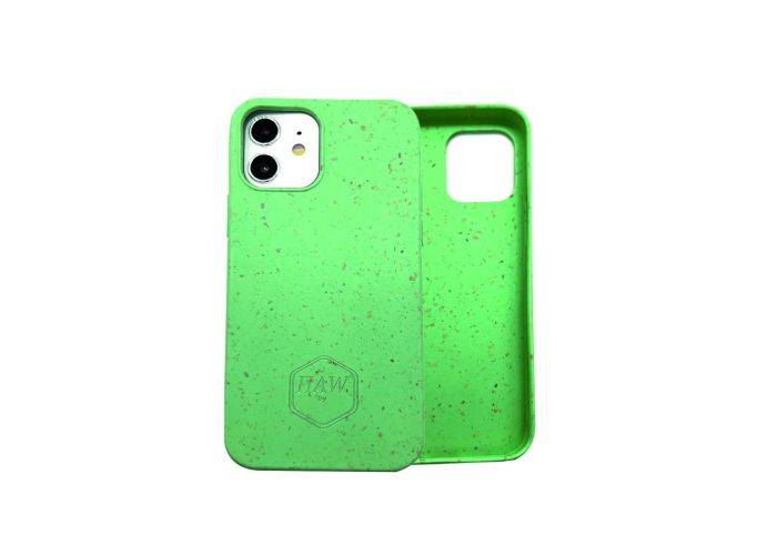 iPhone 12 / 12 Pro - HAW øko 100% Bionedbrydeligt cover - Mint