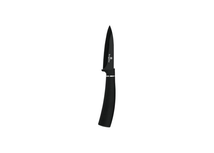 Berlinger Haus - Skrællekniv 9 cm - Rustfrit stål - Black Silver Edition