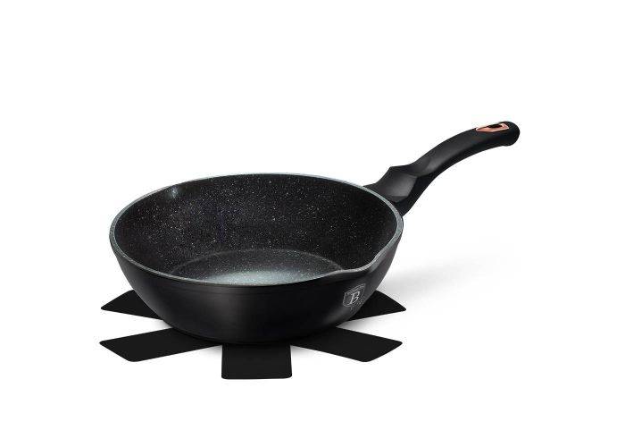 Berlinger Haus - Dyb Stegepande ø26 cm / 2.3L - El / Gas / Induktion - Black Rose Edition