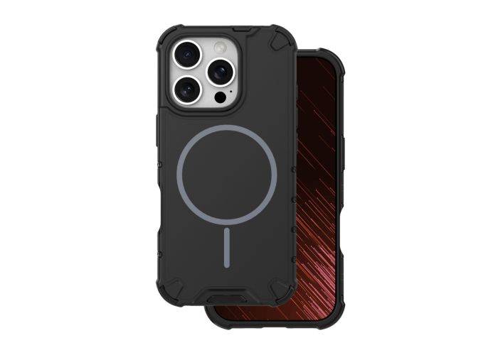 iPhone 16 Pro Max - Defender shockproof cover - Magsafe kompatibel - Sort