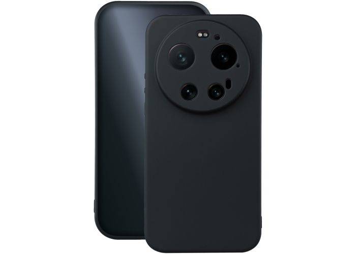 Xiaomi 17 Ultra - Slim silikone cover - Sort