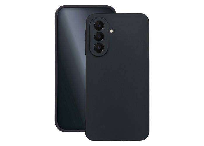 Samsung Galaxy A27 5G - Fleksibelt gummi cover - Mat sort