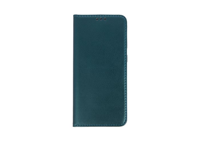 Samsung Galaxy S25 FE / S26 FE - Flip læder cover med magnetisk lukning - Mørkegrøn
